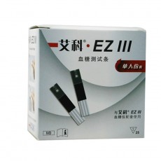 艾科EzⅢ血糖测试条25片装